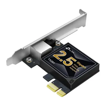 TP-LINK TX201 Adaptador PCIe 2.5 Gigabit Ethernet, Alta Velocidad