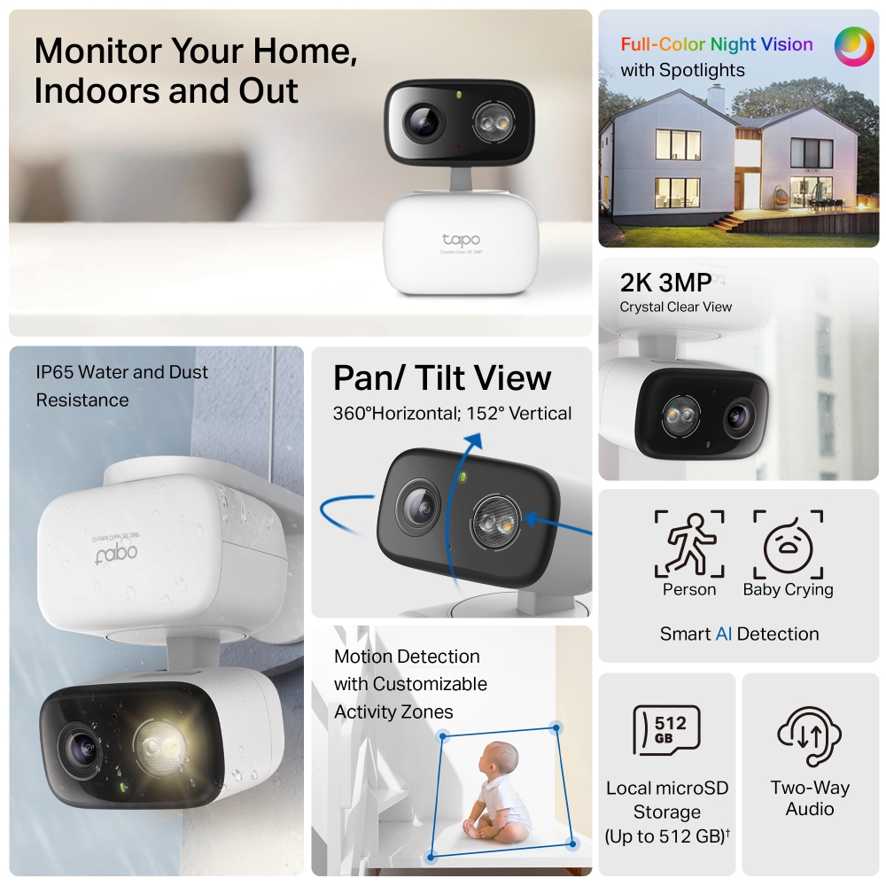 TP-Link Tapo C216 Cámara Vigilancia - Imagen 4