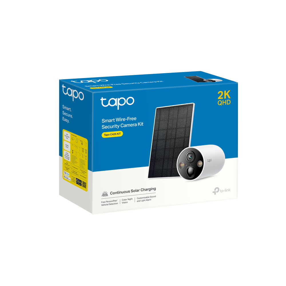 TP-Link Tapo C425 Kit Cámara Solar - Imagen 3