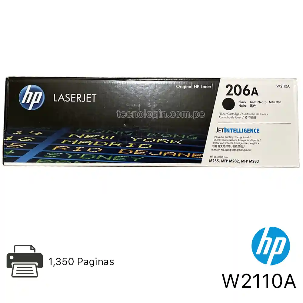 HP 206A Tóner Negro Original - Imagen 3