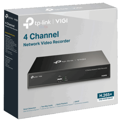TP-Link VIGI NVR1004H Grabadora de Red