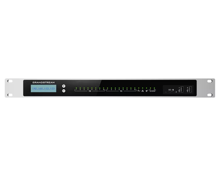Central IP Grandstream UCM6308 - 8 Puertos FXO/FXS, 3000 Registros, Vi