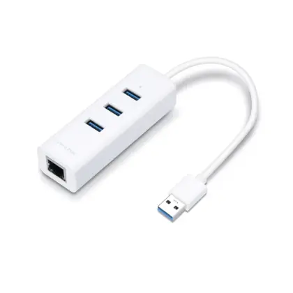 TP-LINK UE330: Adaptador USB a Ethernet Gigabit + Hub USB 3.0 (3 Puert