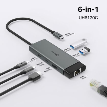 TP-Link Hub USB-C 6 en 1