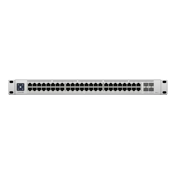 Switch Ubiquiti UniFi Enterprise 48 PoE Capa 3 - 48 Puertos 2.5GbE PoE