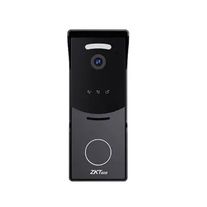 Video Portero WiFi ZKTeco VE01-B24L-W 2MP Detección Humano Tarjetas MF