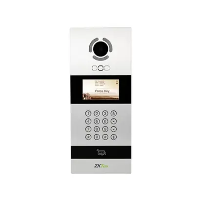 ZKTeco VEX-B21L Videoportero IP 2MP Tarjeta y Clave, Pantalla 4.3"