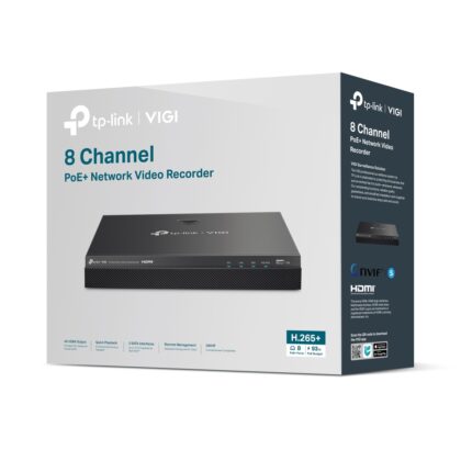 TP-Link NVR 8 Canales 8MP