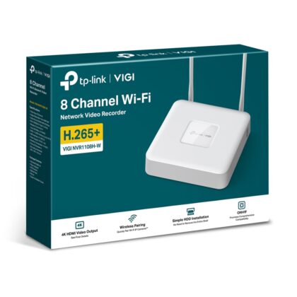 TP-Link VIGI NVR1108H-W - NVR 8 Canales
