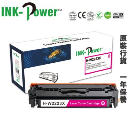 HP 222X Tóner Original Magenta