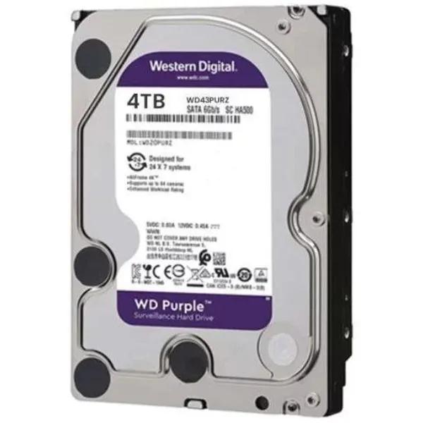 WD Purple 4TB 3.5" Disco Duro Surveillance SATA - WD43PURZ