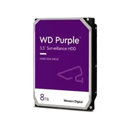 WD Purple 8TB Disco Duro Interno 3.5" SATA 5640 RPM para Vigilancia
