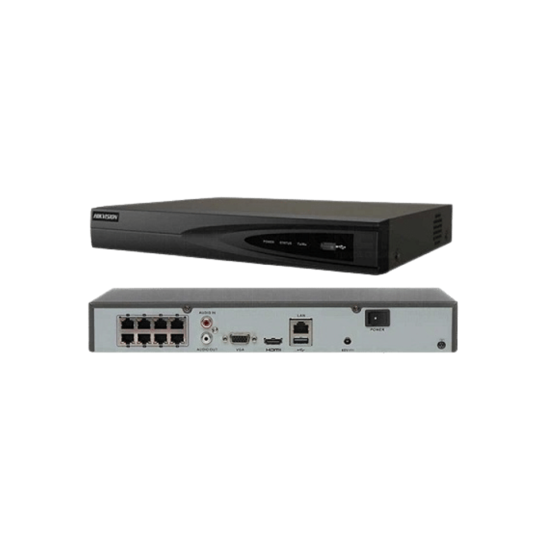 Hikvision NVR 8 Canales Standalone