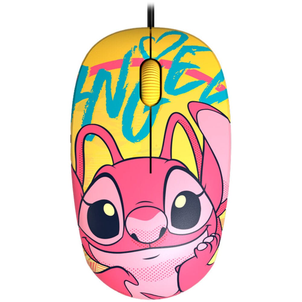 Xtech Mouse Disney Stitch USB Amarillo - Imagen 4