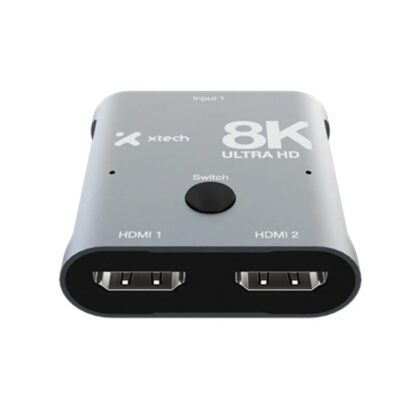 Xtech 8K HDMI 2-Port Bidirectional Switch