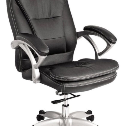 Silla Ejecutiva Negra con Reposabrazos