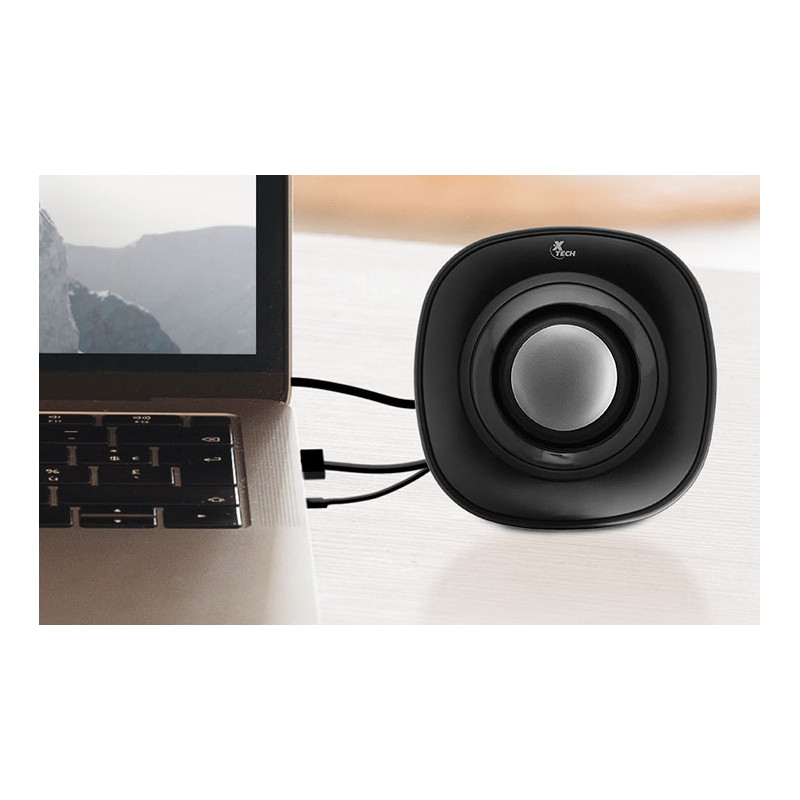 Altavoces Xtech 2.0 6W Negro XTS-115BK - Imagen 3