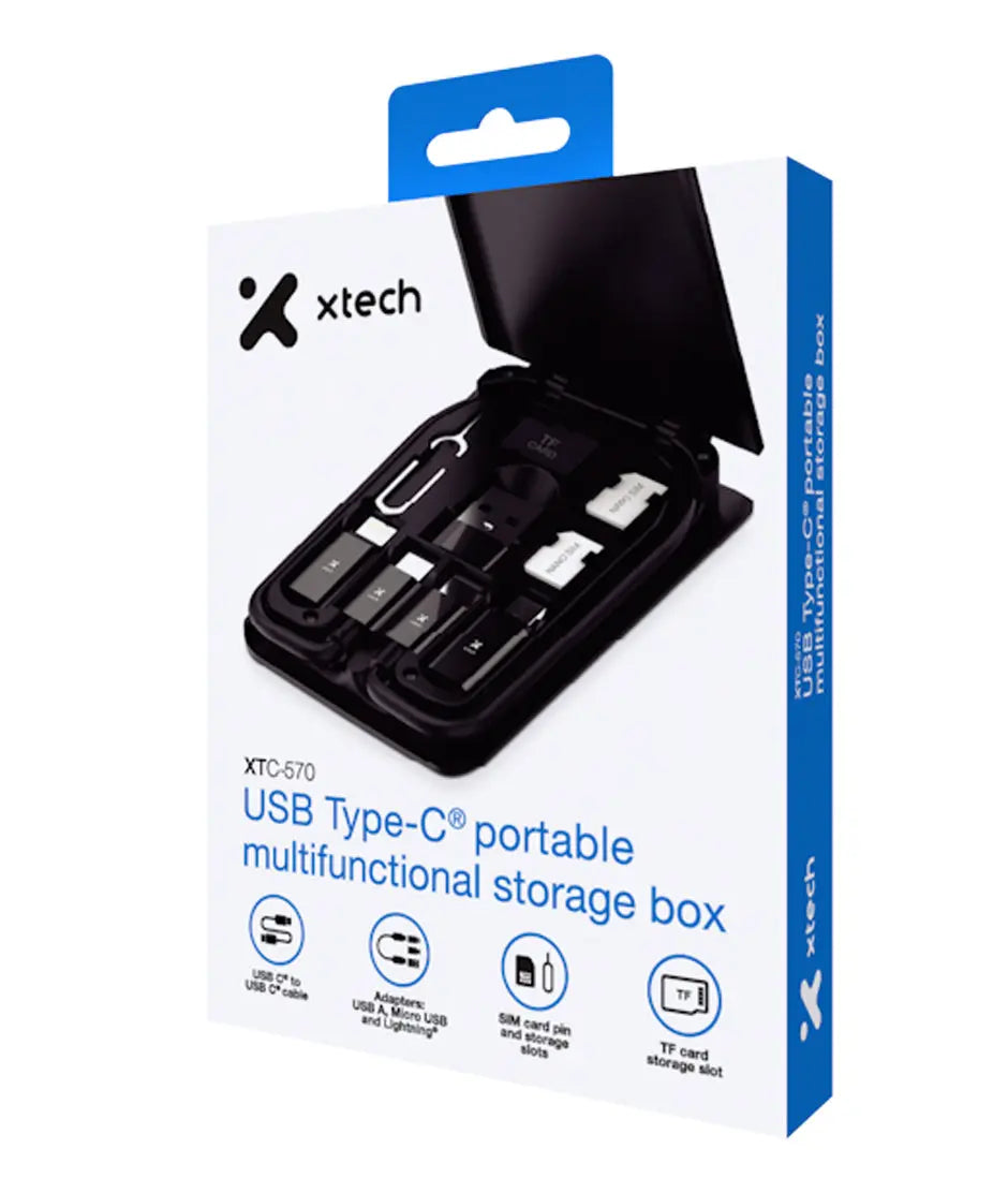 Xtech Kit Cable USB-C 24 pines Negro - Imagen 2