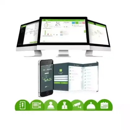 Software de Control de Acceso ZKTeco Biosecurity para 50 Puertas