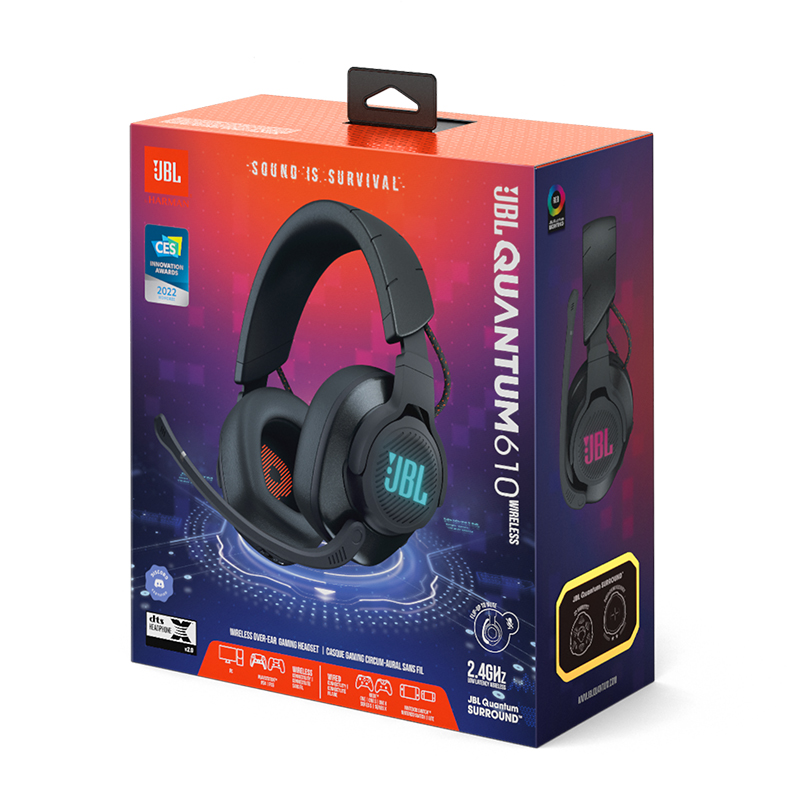 JBL Quantum 610 Inalámbricos 2.4GHz Auriculares Gaming