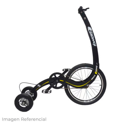 Bicicleta de Pie Negra Deltron Halfbike Black 18"