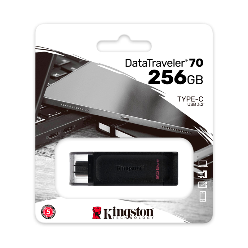 Kingston DataTraveler 70 256GB USB-C 3.2 Gen 1