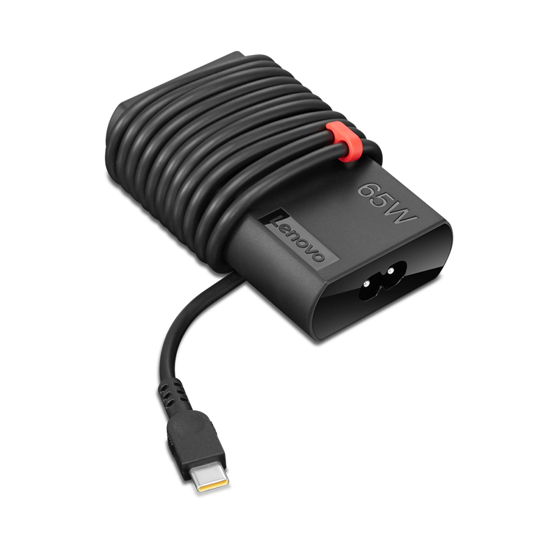 Cargador Lenovo ThinkPad 65W USB-C Delgado Original Negro - Imagen 2