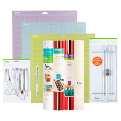 Paquete de Materiales Esenciales Cricut para Máquinas de Corte