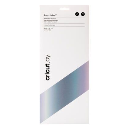 Vinilo Permanente Escribible Smart Label CRICUT Joy Plateado 13.9x33cm