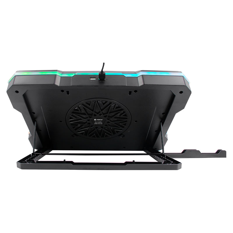 Cooler Notebook TEROS TE-7133N RGB 14"-19" Negro - Imagen 3