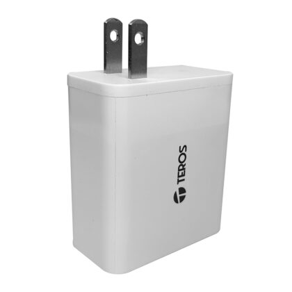 Cargador GaN 65W TEROS TE-70207W PD QC Blanco