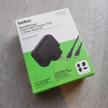 Cable USB-C a USB-C Belkin 60W 2m Blanco
