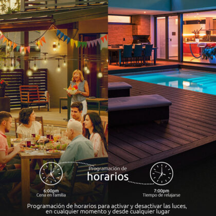 Nexxt RGB Tira LED 24 Bombillas/14.6m