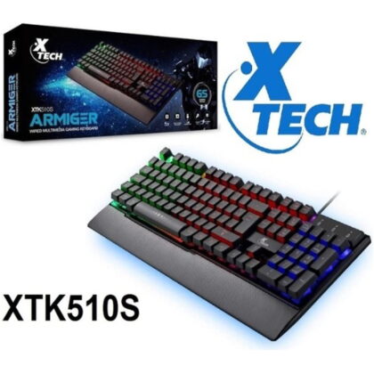 Teclado Gaming Xtech XTK-510S LED Multi-color