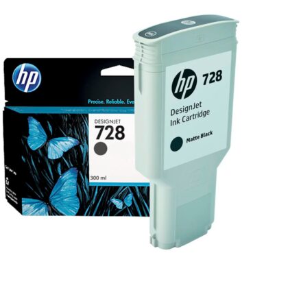 HP 728 Negro Mate 300 ml