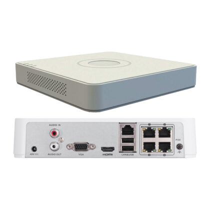 Hikvision NVR 4 Canales Standalone