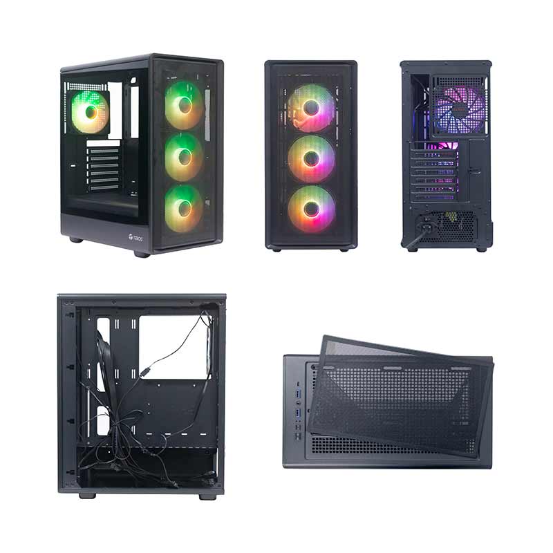 Case ATX MICROSOFT OEM TE1323 Negro para PC Gamer - Imagen 4