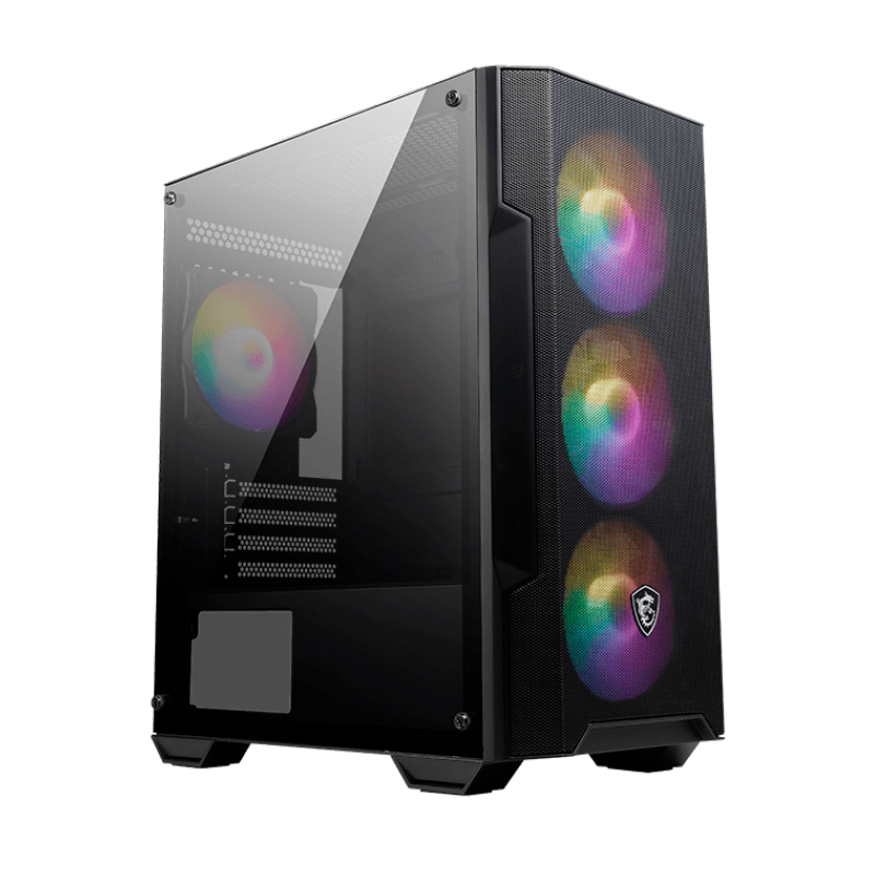 Case MSI MAG FORGE M100A Mid Tower con Fuente 600W - Imagen 2