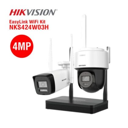 Cámara de vigilancia Hikvision 4MP H.265