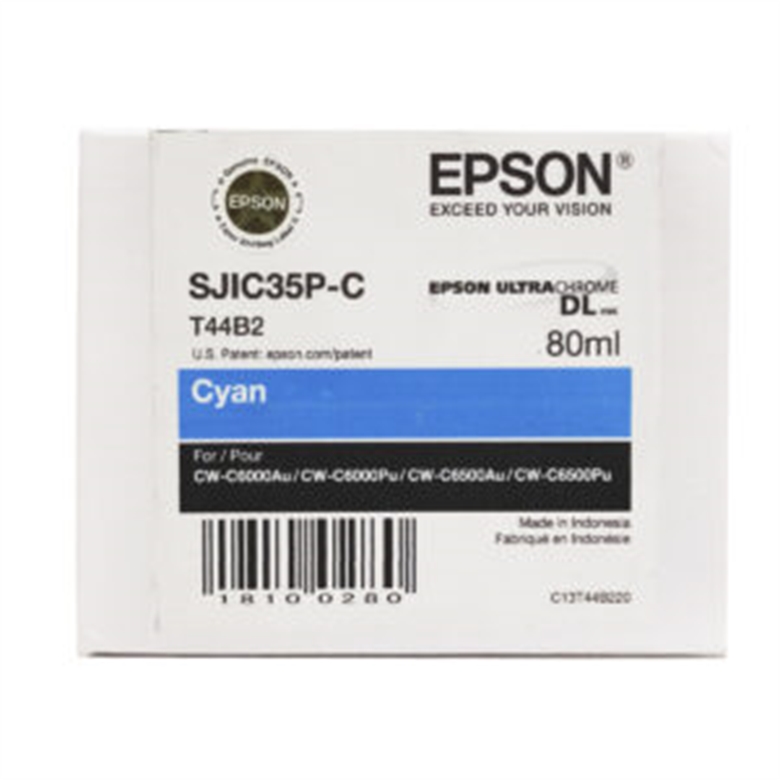 Cartucho de Tinta Cian Original Epson SJIC35P-C