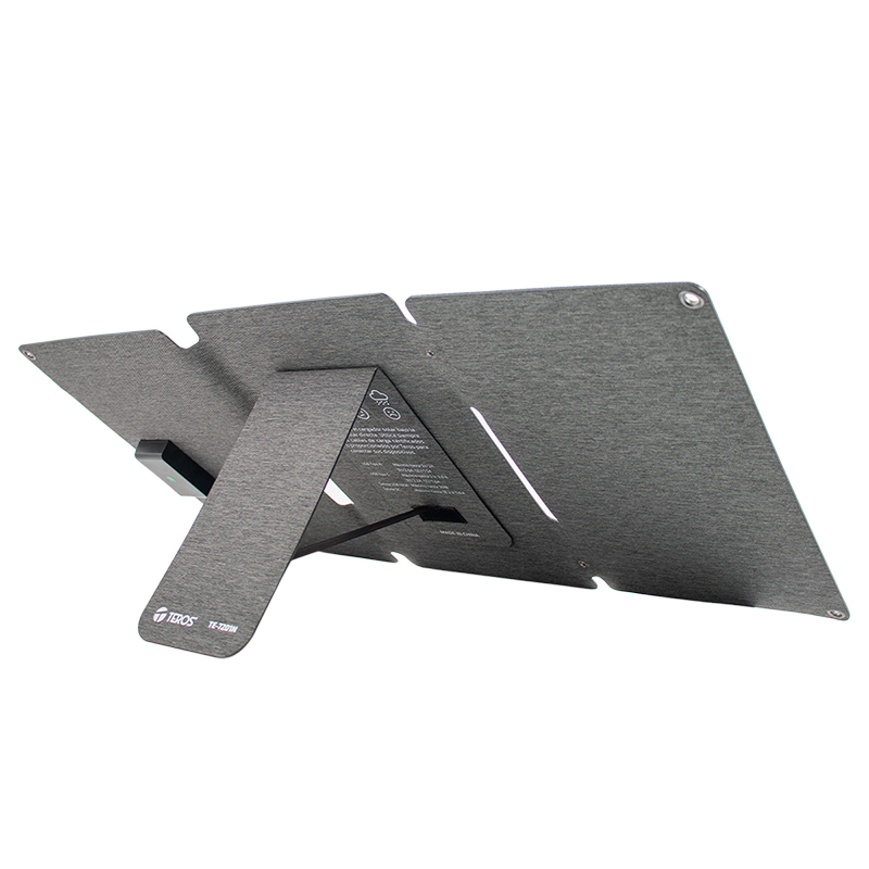 Panel Solar Portátil TEROS TE-7201N 30W con USB y USB-C - Imagen 2