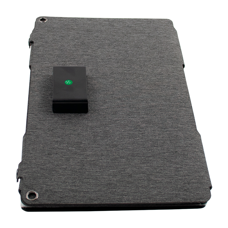 Panel Solar Portátil TEROS TE-7201N 30W con USB y USB-C - Imagen 4