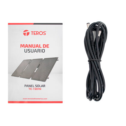 Panel Solar Portátil TEROS TE-7201N 30W con USB y USB-C