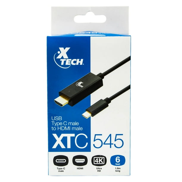Xtech Adaptador HDMI USB-C Negro - Imagen 3