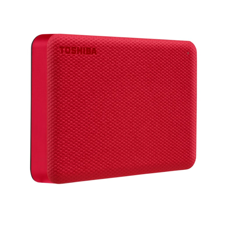 Toshiba Canvio Advance 1TB Disco Duro Externo 2.5" USB 3.0 Rojo - Imagen 2