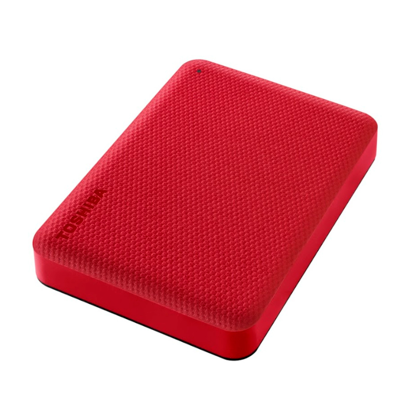 Toshiba Canvio Advance 1TB Disco Duro Externo 2.5" USB 3.0 Rojo - Imagen 3