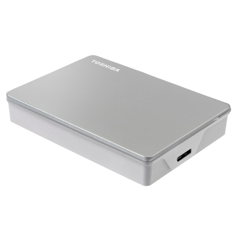 Disco Duro Externo Toshiba Canvio Flex 4TB USB 3.0 Plata - Imagen 2