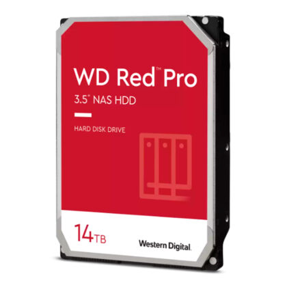 Disco Duro Western Digital Red Pro 14TB NAS 3.5" SATA 7200rpm 512MB