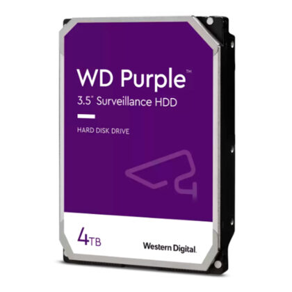 Disco Duro Western Digital WD Purple 4TB SATA 3.5" 5400rpm 256MB