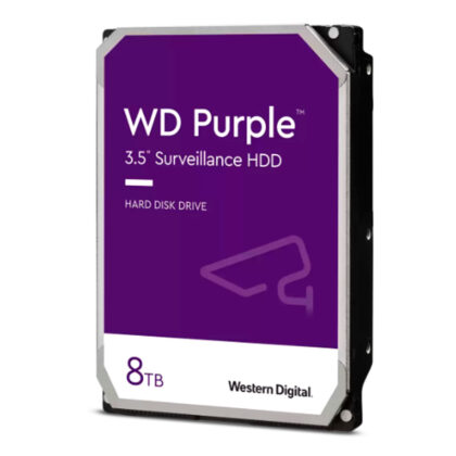 Western Digital WD Purple 8TB Disco Duro 3.5" SATA 6Gb/s 256MB Cache